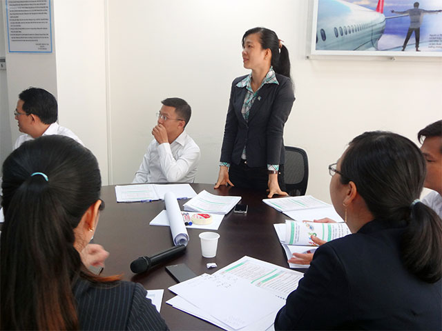 Kỹ năng hướng dẫn và động viên Nhân Viên làm việc hiệu quả - Sacombank (09 & 10.12.2014)